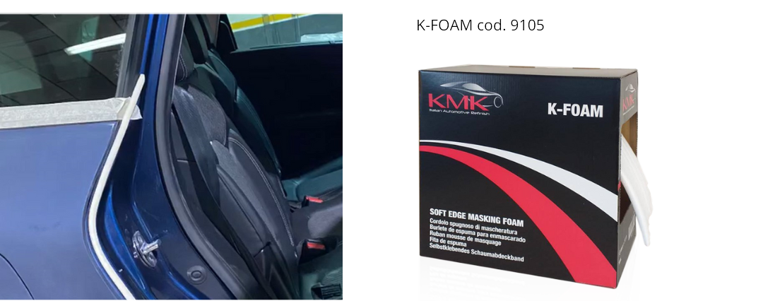 KMK - cordolo spugnoso di mascheratura